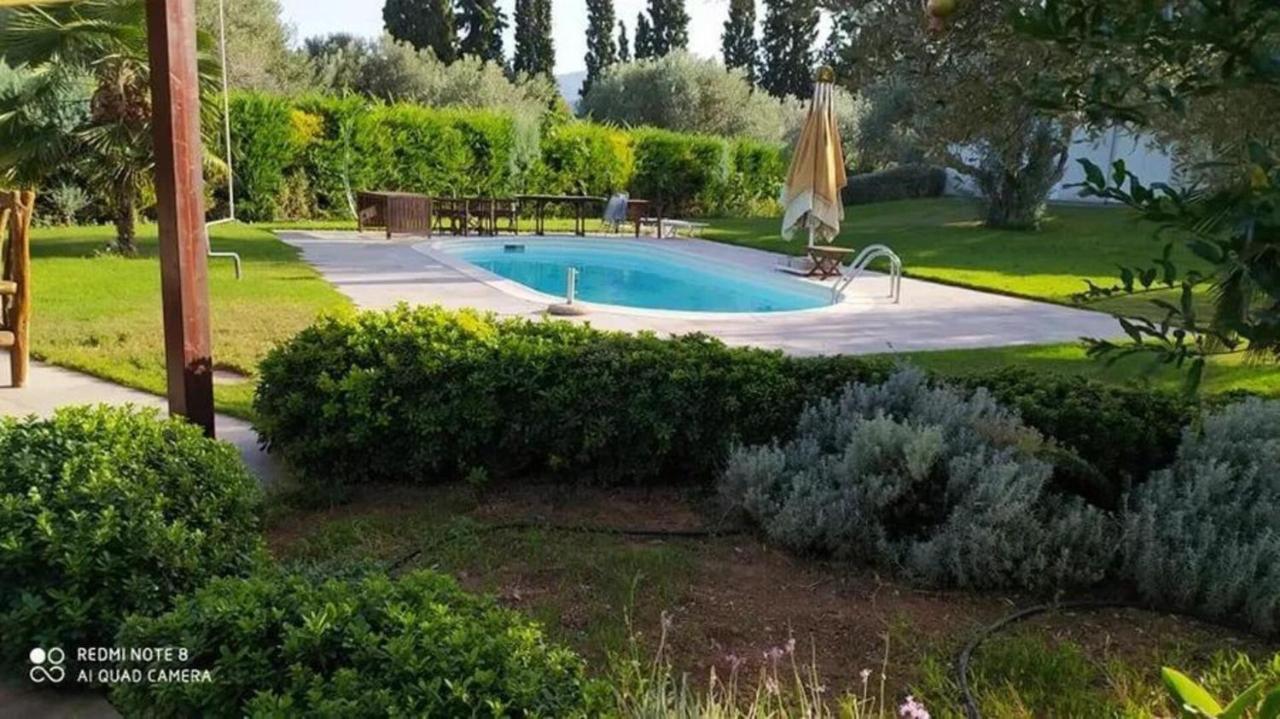 Luxurious 6 Bedroom Villa In A Great Location Chalkís Dış mekan fotoğraf